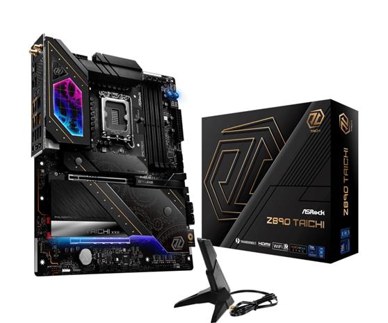 ASRock Z890 TAICHI Emolevy - Intel Z890 - Intel LGA1851 socket - DDR5 RAM - ATX