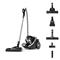 Tefal Silence Force Cyclonic Effitech TW7976, pölynimuri – kuva 3