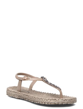 Ilse Jacobsen Flip Flops With Rhinestones - Black - 36