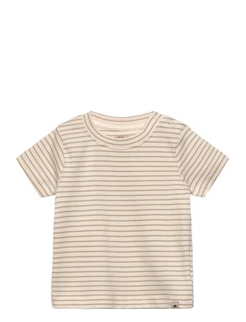 Huttelihut T-Shirt Ss Yd Stripe - Navy - 92