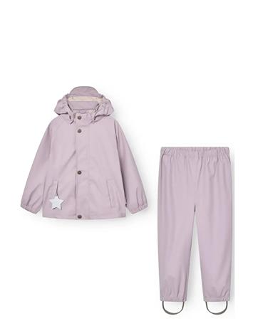 MINI A TURE Matreinar Rain Set. Grs - Purple - 10Y/140