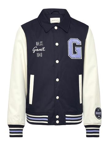 Gant Kids Graphic Varsity Jacket - Navy - 176