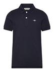 Gant Kids Shield Pique Ss Polo Shirt - Navy - 116