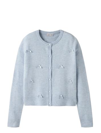 name it Nkfkarin Ls Knit Card - Blue - 146-152