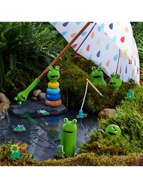 Vilac Umbrella - Babeth The Frog - White - ONE SIZE
