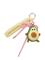 Mango Avocado Charm Keyring - Yellow - ONE SIZE – kuva 1