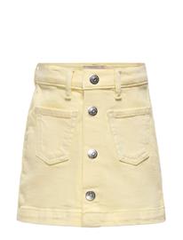 Kids Only Kmgamazing Col Skirt Tai Dnm - Yellow - 128