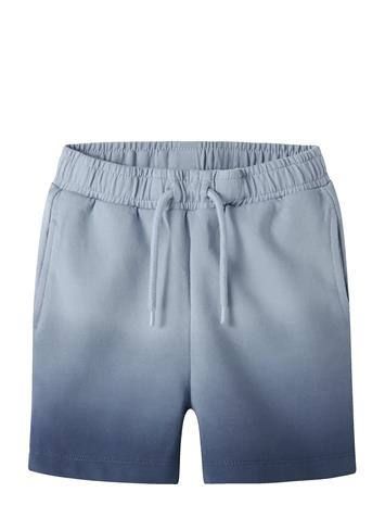 name it Nmmjervo Nreg Sweat Shorts Unb - Blue - 128