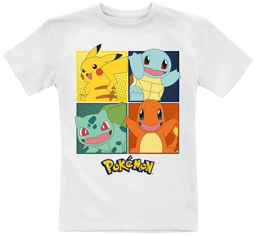 Pokémon - Kids - Partner - T-paita - Lapset - Valkoinen