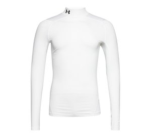 Under Armour Ua Cg Armour Comp Mock - White - M