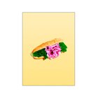 Supermercat Flower Baguette - Multi/patterned - 70X100CM