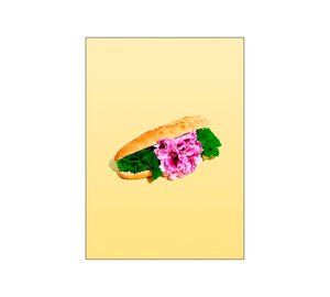 Supermercat Flower Baguette - Multi/patterned - 70X100CM