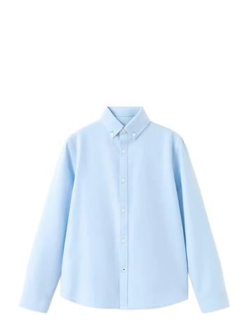 Mango Oxford Shirt - Blue - 164 – kuva 1/4
