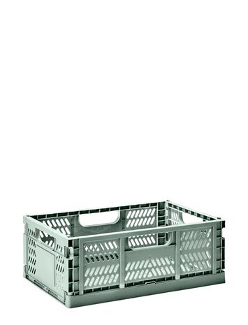 3 Sprouts Modern Folding Crate - Large Home Kids Decor Storage Storage Boxes Cream 3 Sprouts