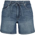 Only - ONLGIANNA MW BELTED SHORTS AZG DNM NOOS - Shortsit - Naiset - Sininen