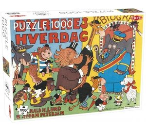 Tactic - Puzzle 1000 pc - Storm P Dyrenes Hverdag
