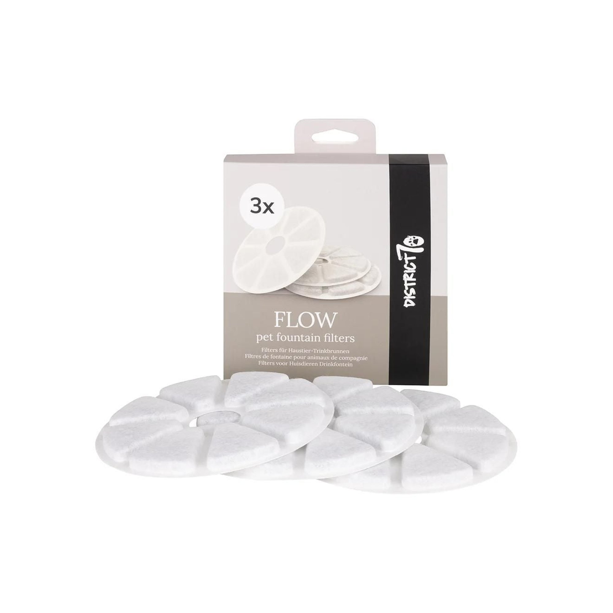 District 70 - FLOW Filter, 3pcs