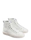 Calvin Klein Vulc Lace Up Hightop Lth - White - 41