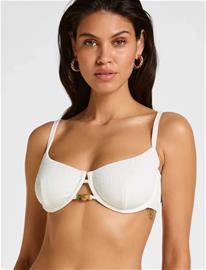 Hunkemöller Crinkle Ud - White - E x 85