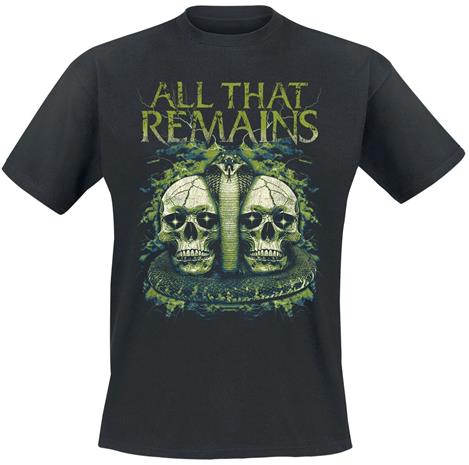 All That Remains - Cobra Skull - T-paita - Miehet - Musta