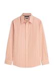 Tommy Hilfiger Dc Nautical Stripe Shirt - Orange - XXL