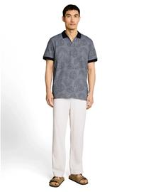 Tom Tailor Jaquard Polo - Multi/patterned - XXL