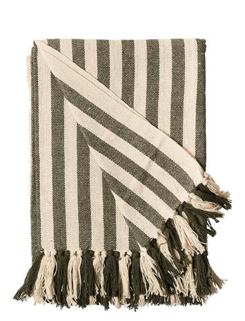 Au Maison Throw Home Textiles Cushions & Blankets Blankets & Throws Green Au Maison