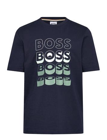 BOSS Short Sleeves Tee-Shirt - Cream - 176