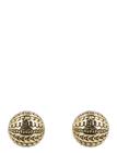 Marc Jacobs The Monogram Stud Earrings - Gold - ONE SIZE