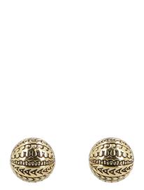 Marc Jacobs The Monogram Stud Earrings - Gold - ONE SIZE