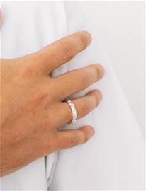 IX Studios Ix Crunchy Class Ring Silver - Silver - 54