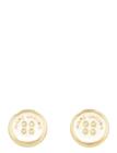 Marc Jacobs The Button Stud Earrings - Gold - ONE SIZE