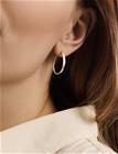 Pernille Corydon Berlin Creoles 25 Mm - Gold - ONE SIZE