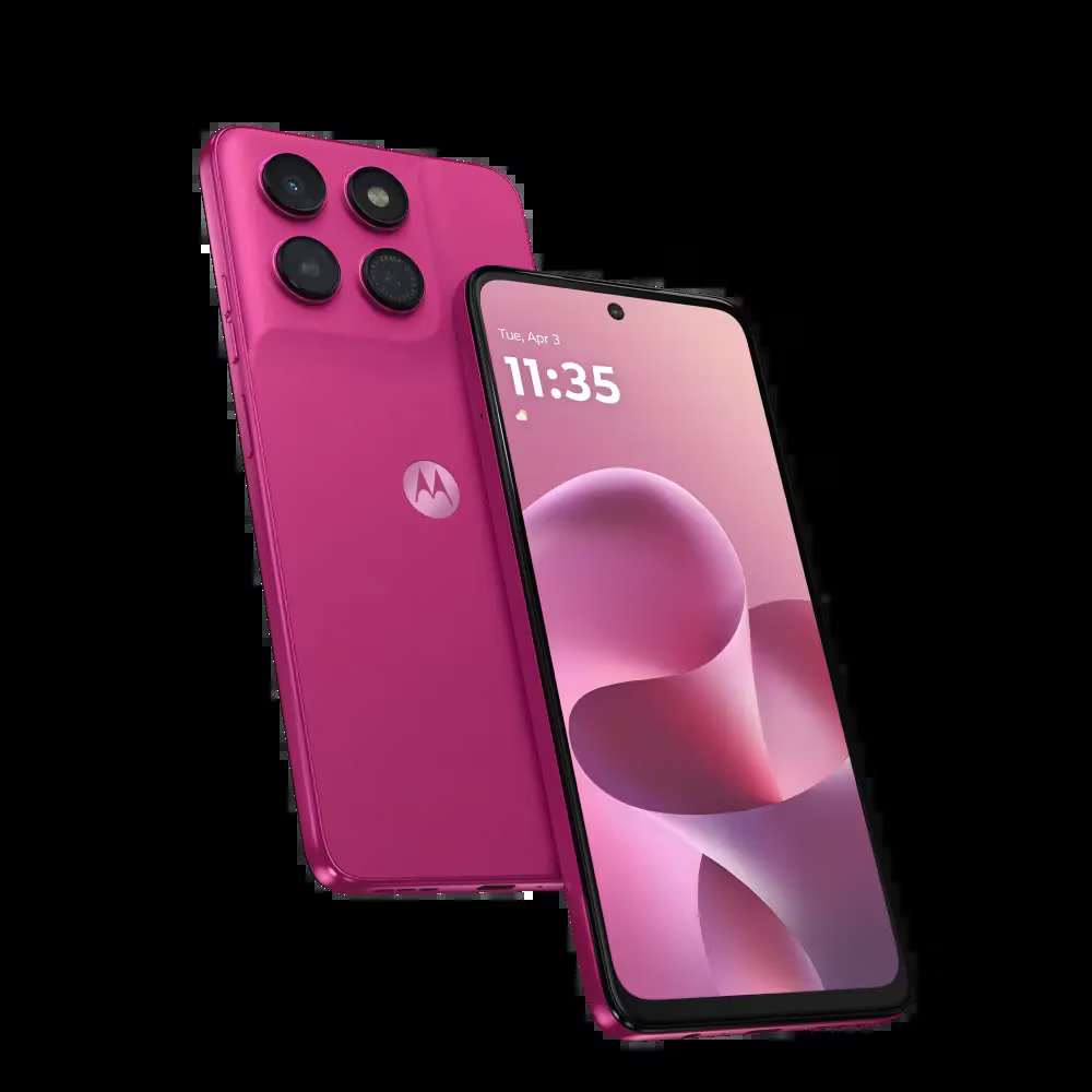 Motorola G37 älypuhelin 5G 4/128 (Fuchsia Red)