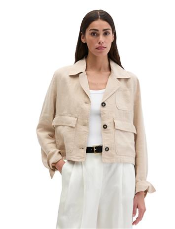 Marc O'Polo Woven Overshirts - Cream - 44