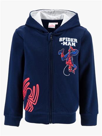 Marvel Spider-Man Zip Huppari, Navy, 128-134