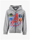 Marvel Avengers Zip Huppari, Harmaa, 128-134