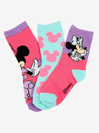 Disney Minni Hiiri Sukat 3-pack, Moniväri, 31-34