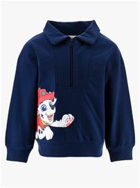 Ryhmä Hau Half Zip Paita, Navy, 98-104