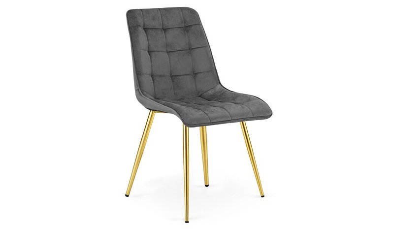 Ruokapöydän tuoli Split, 88x46x40 cm, harmaa
