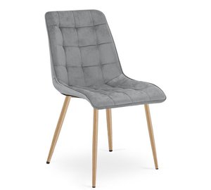 Ruokapöydän tuoli Split, 88x46x40 cm, harmaa