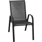 4 tuolin setti Sofia, 91x44x43 cm, harmaa