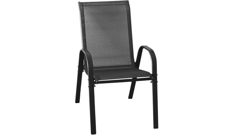 4 tuolin setti Sofia, 91x44x43 cm, harmaa