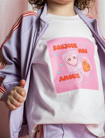 That's Mine Vilde Oversized T-Shirt - Cream - 116