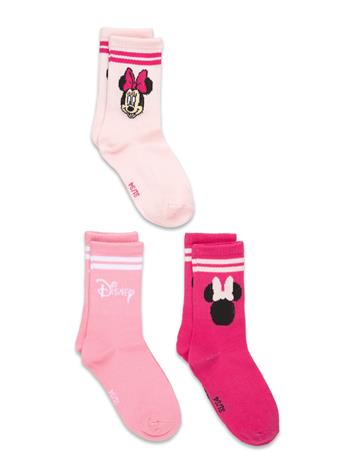 Minnie Mouse Socks - Pink - 23/26