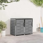 vidaXL Rullakontin varastointi Harmaa 138 x 77,5 x 112,5 cm