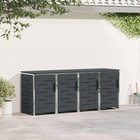 vidaXL Rullakontin varastointi Antrasiitti 276 x 77,5 x 112,5 cm
