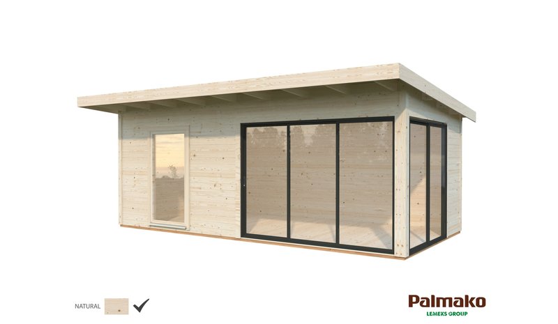 Palmako Andrea 17,1 m2 Slide Plus vierasmaja