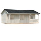 Palmako Sandra 25,6+11,1 m2 mökki