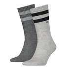 Calvin Klein Ck Men Sock 2P Stripes - Grey - 43-46